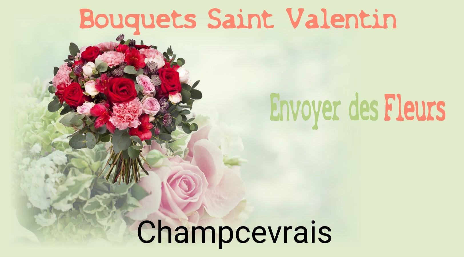 Roses de Saint-Valentin livrées à Champcevrais